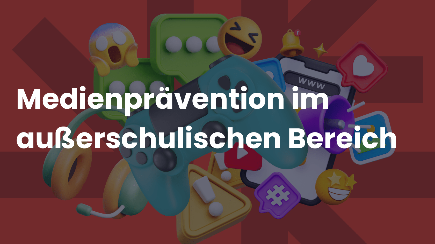 Teaserbild für den Onlinekurs „Gaming – Faszination und Gefahren“